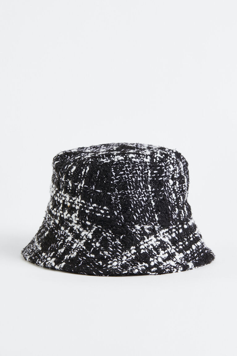 Textured bucket hat