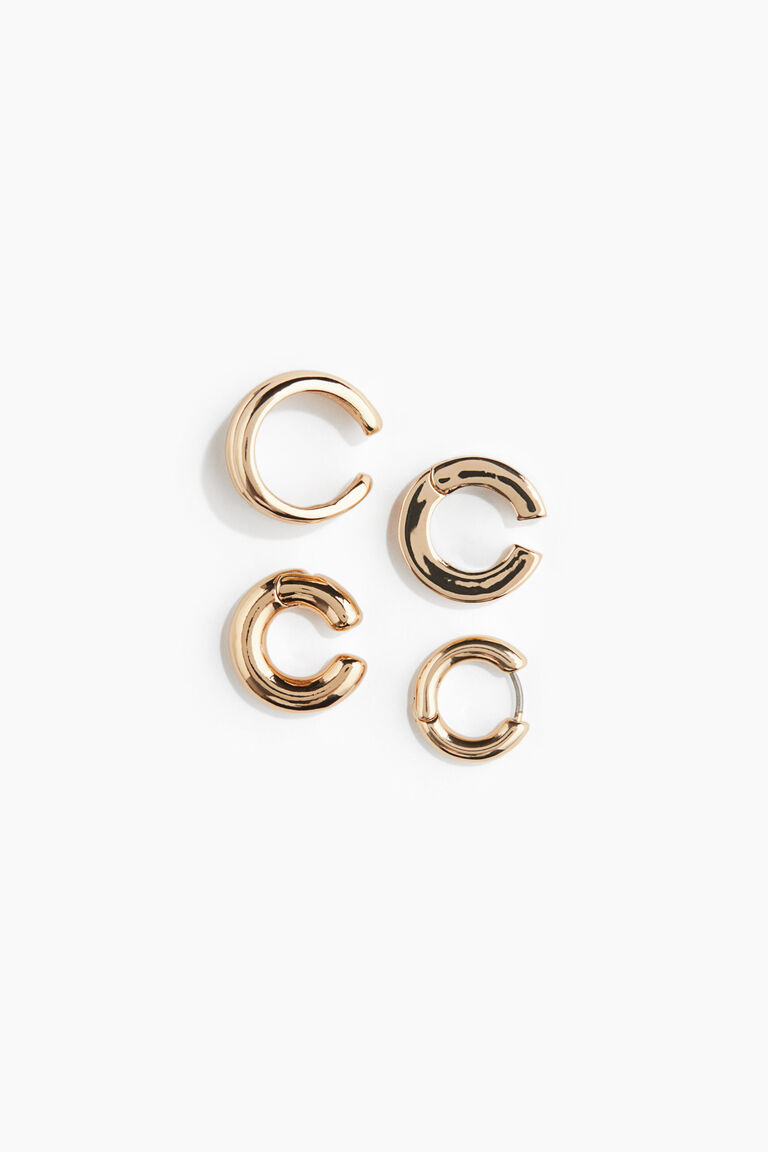 ★MIDNIGHT MOMENT.★ [Exclusive] layer earcuff 4-pack ear cuffs and earring