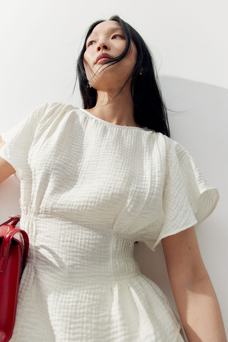 HAVERSACK　COTTON NYLON Typewriter Blouse HAVERSACK / C/L Typewriter Band Collar Shirt – CASDAY