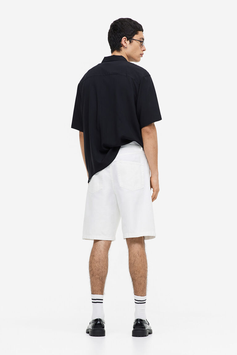 Loose Fit Twill shorts