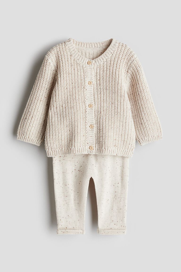 2-piece cotton-knit set
