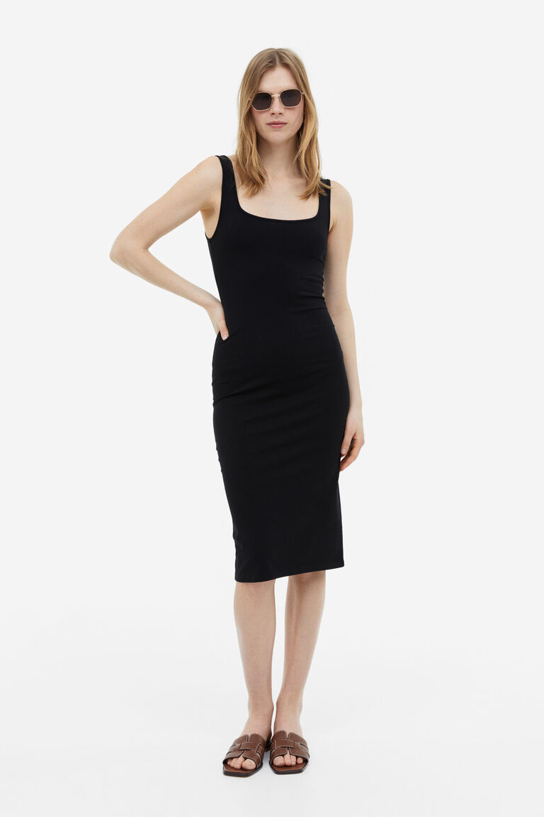 Jersey bodycon dress