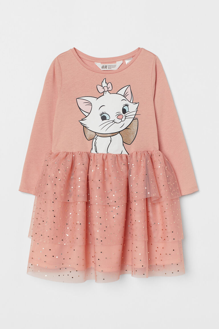 Tulle-skirt dress
