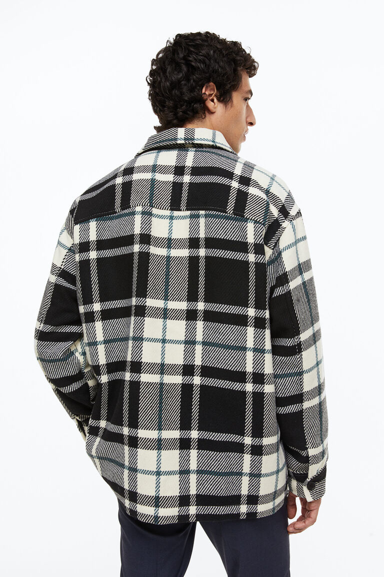 Maroon Solid Relax Fit Overshirt