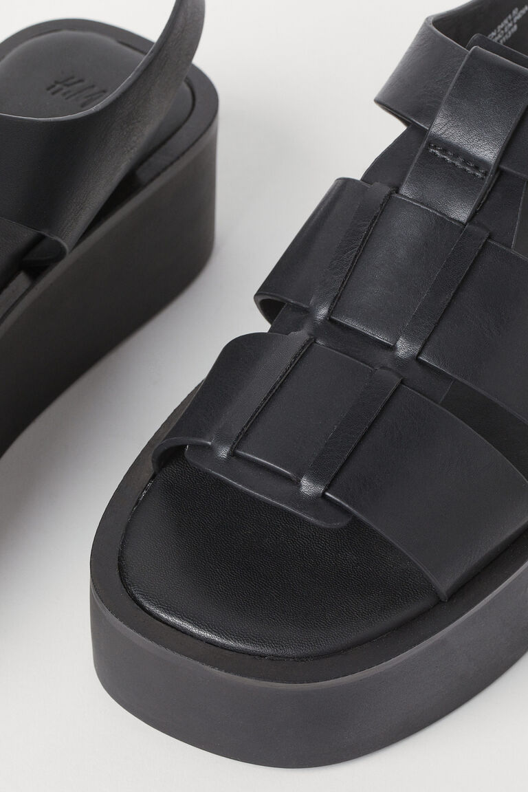 black platform sandals near me