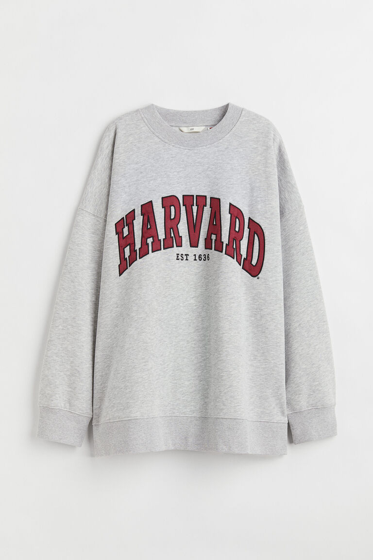 H&m printed sweatshirt Clearance