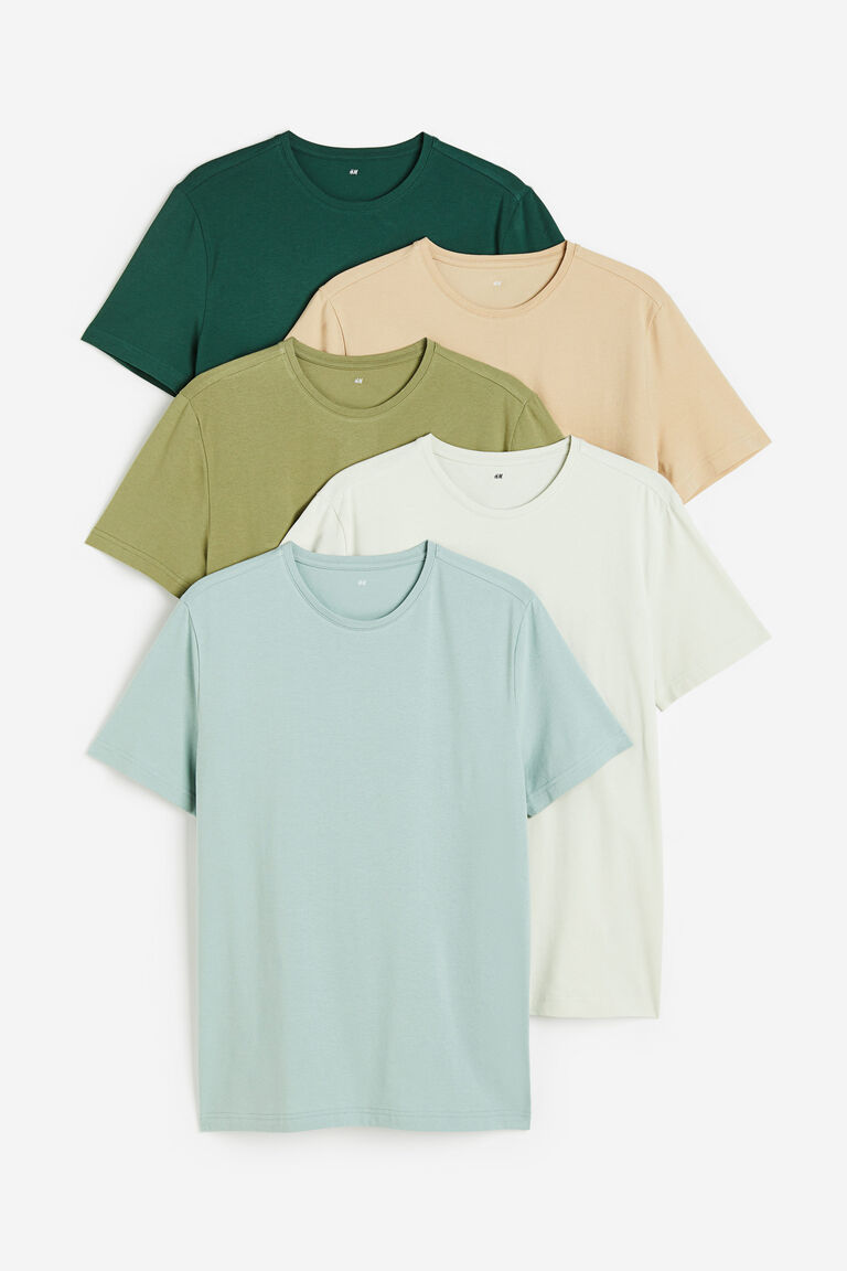 5pack Slim Fit Tshirts