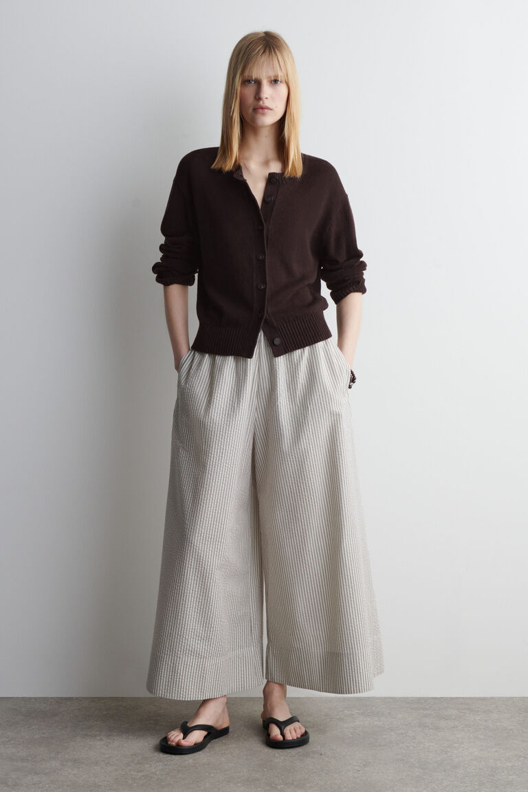 SEERSUCKER CULOTTES