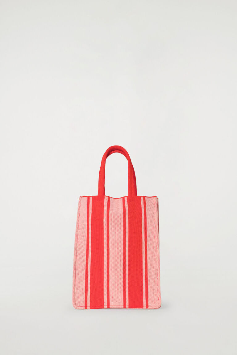 MINI STRIPED TOTE BAG