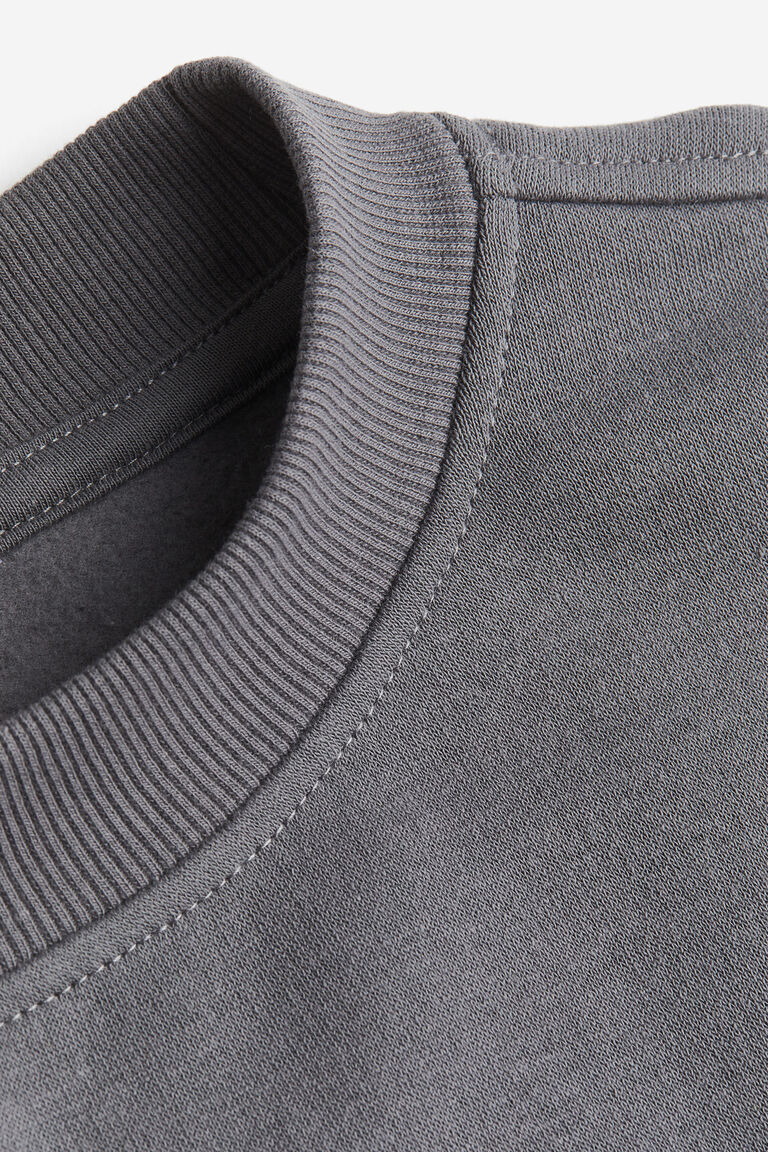 Oversized White Sweatshirt Cobalt Tie-Detail main image 1