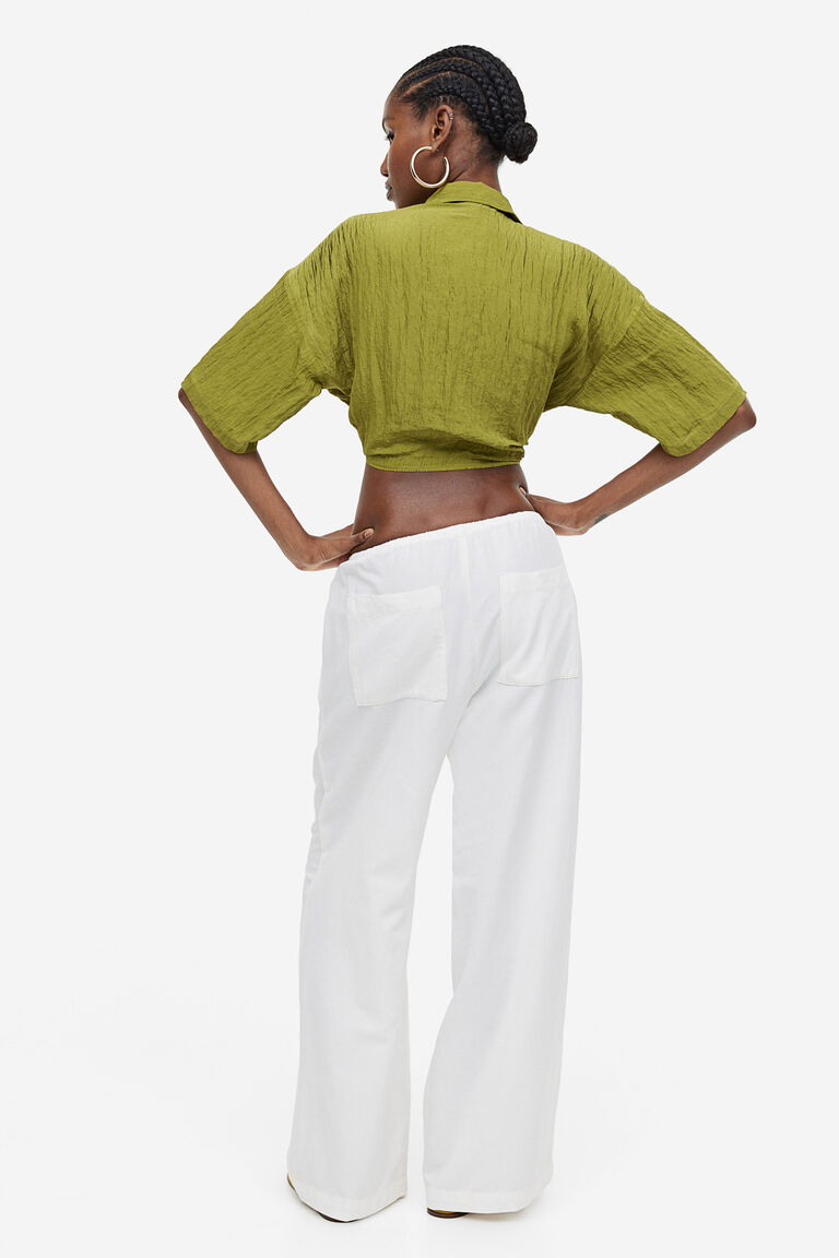 Yuka Linen Blend Pants