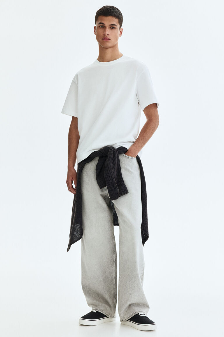 menes JHYQ Vintage Baggy Fit Jeans Menes JHYQ Dirty Baggy denim 