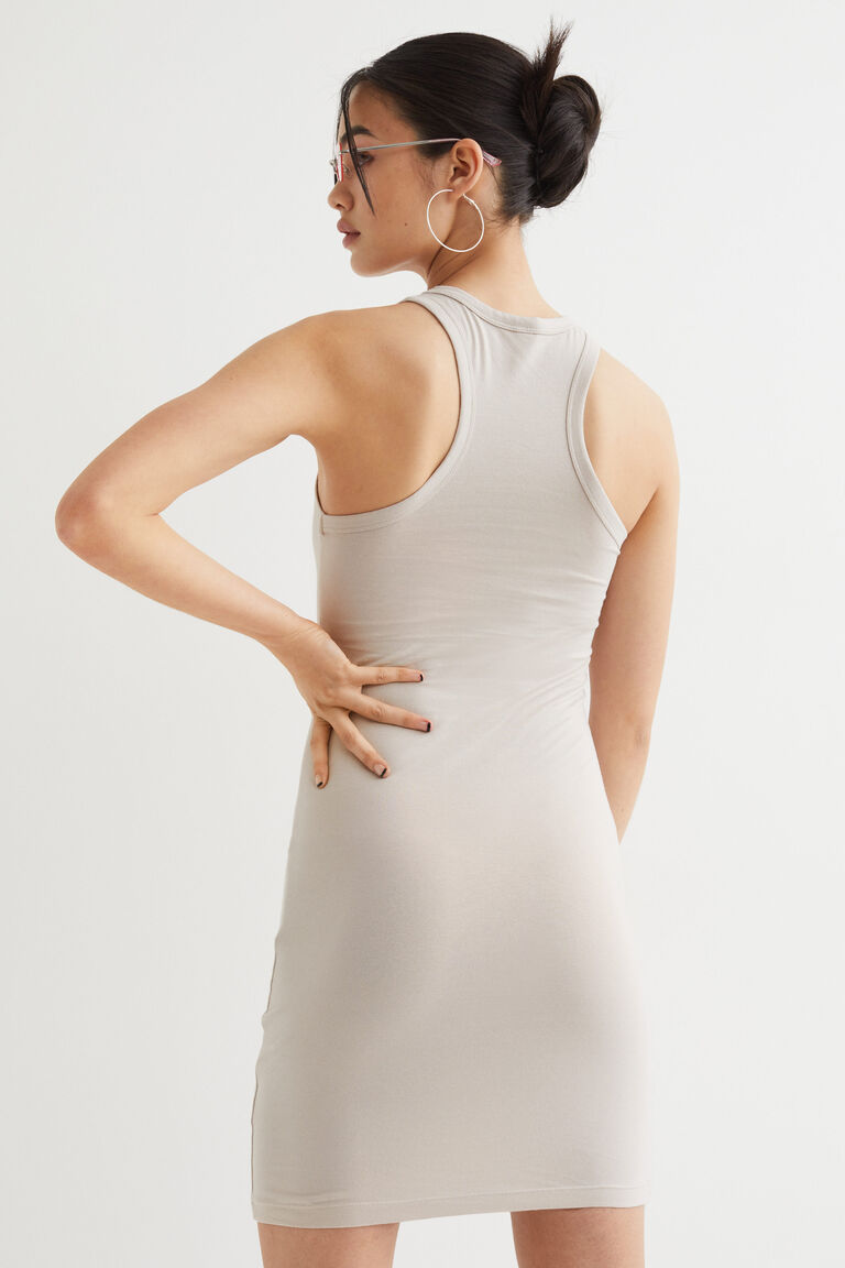 Cotton bodycon dress