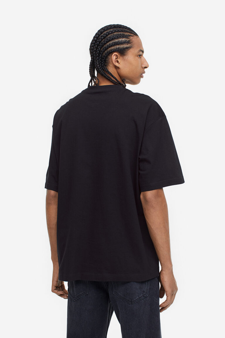 Hollowed-Out Loose Fit T-Shirt