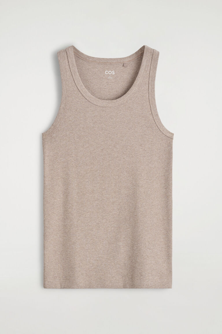 RIBBED TANK TOP