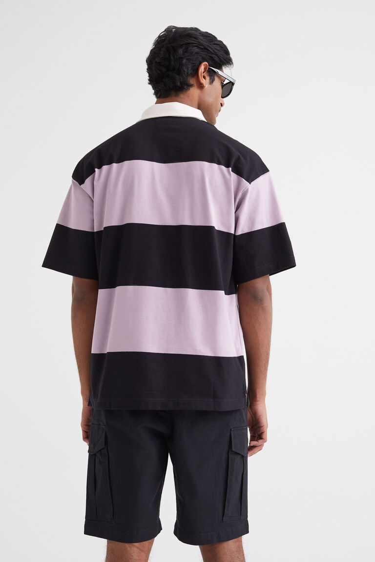 Oversized Fit Shortsleeved rugby shirt
