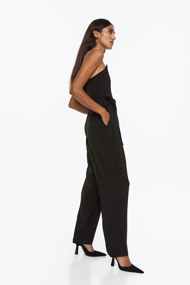Tiebelt jumpsuit