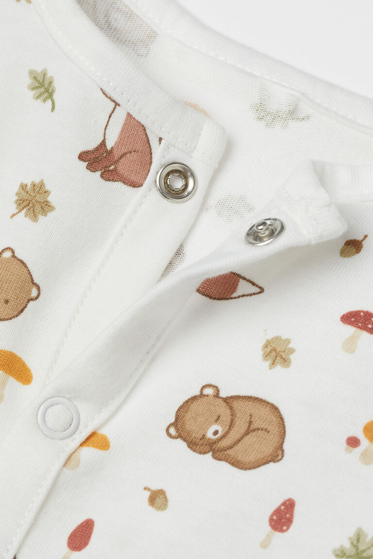 Cotton jersey pyjamas