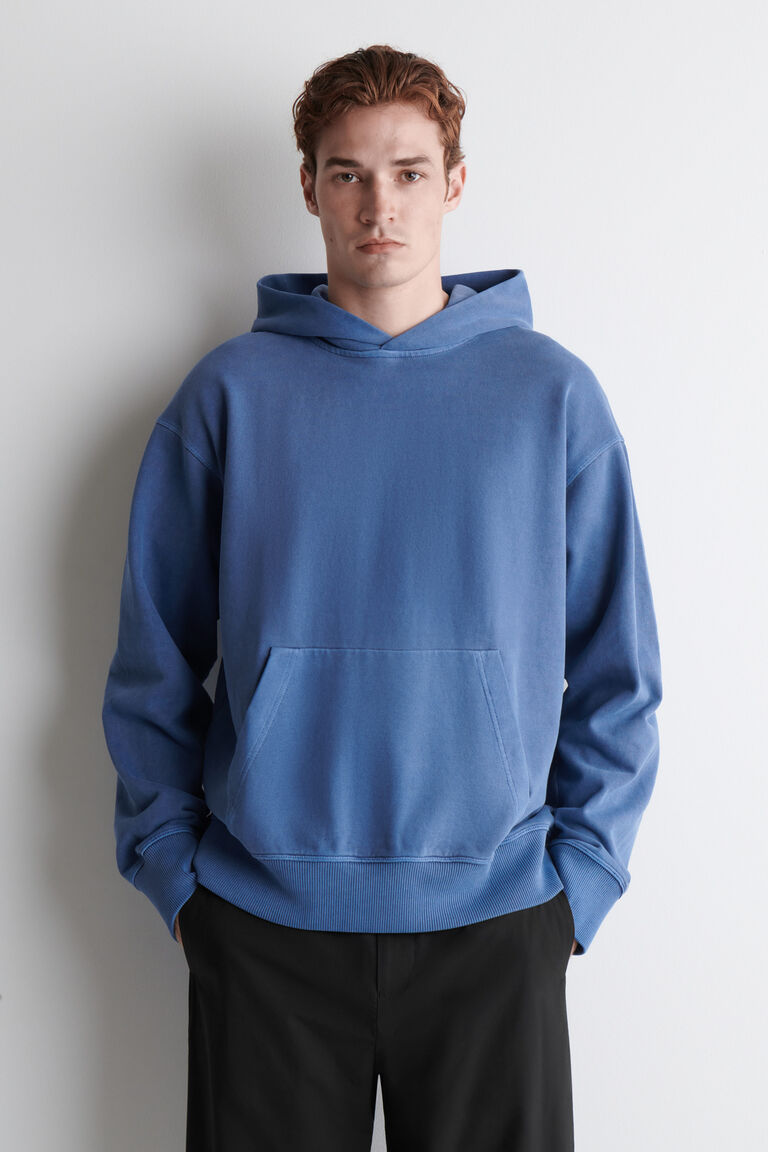 เสื้อฮู้ดดี้ผ้าฝ้ายเจอร์ซีย์ฟอก