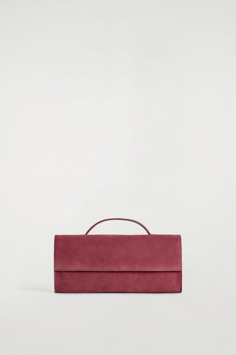 GALLERY CLUTCH BAG - SUEDE