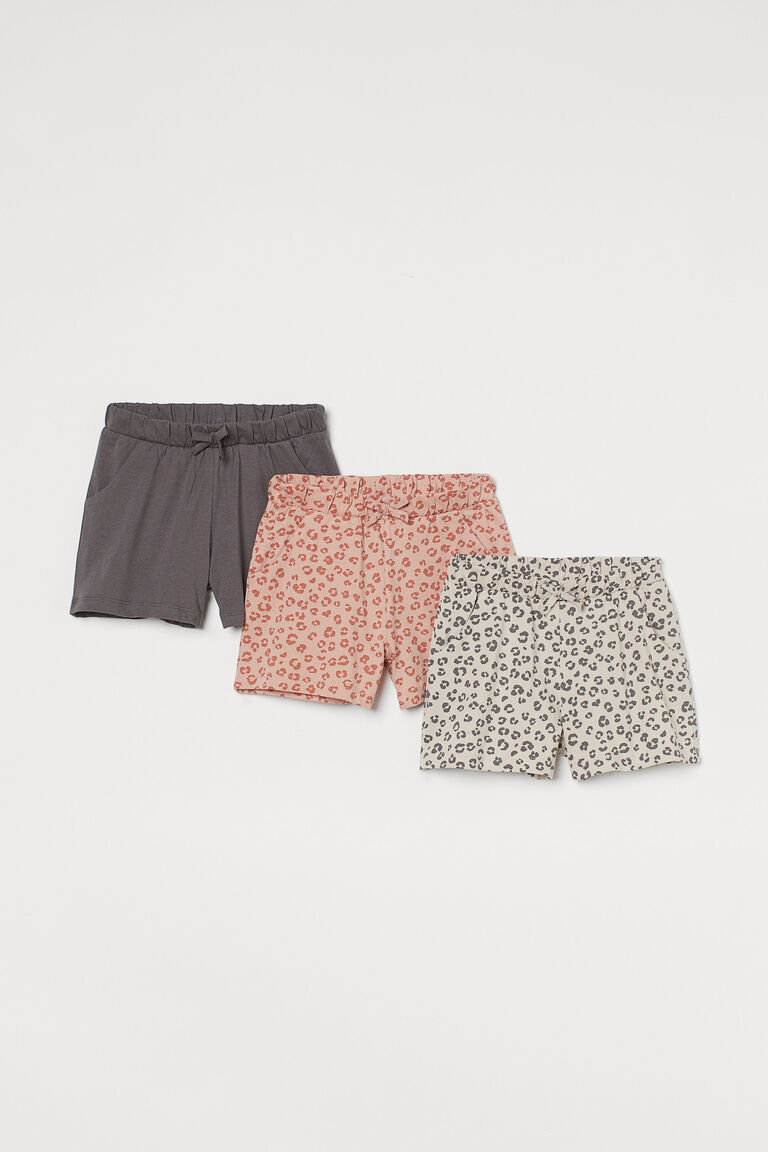 3-pack jersey shorts