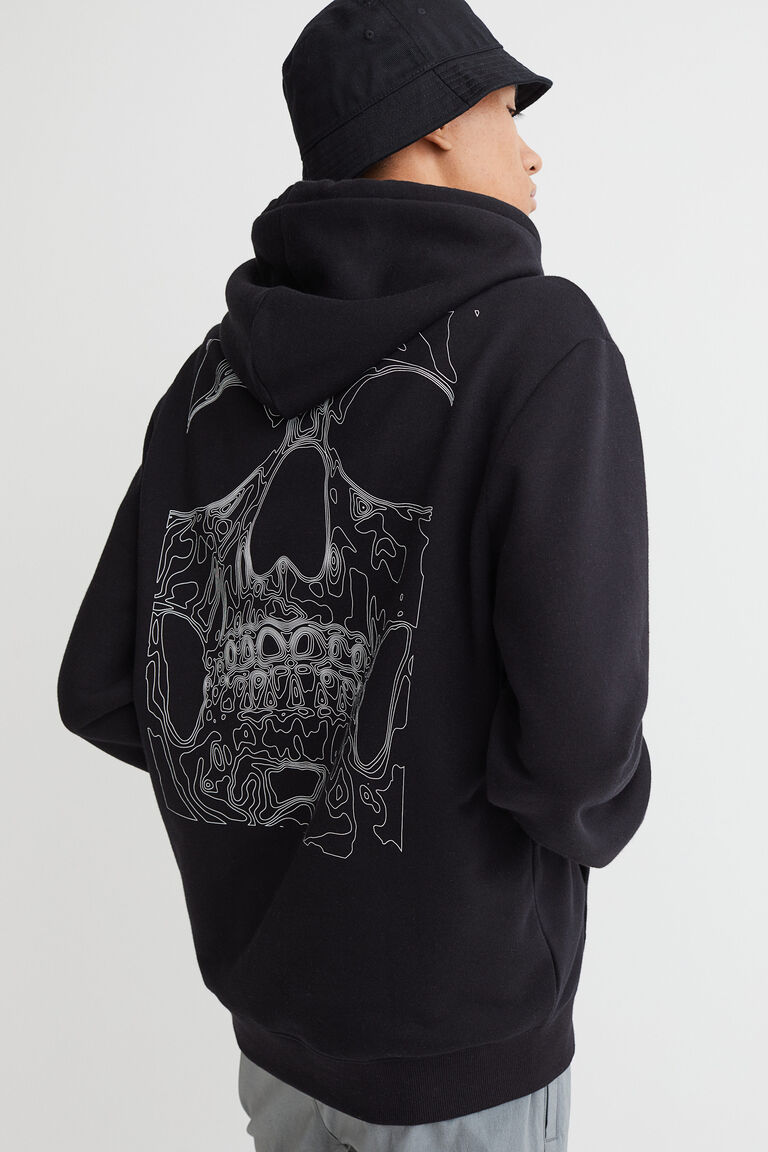 h&m skull cap