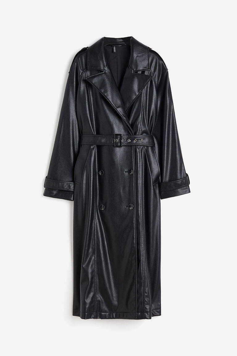 ジャケット・アウター HATRA Organ Trench black/2 19AW cn54098685.png