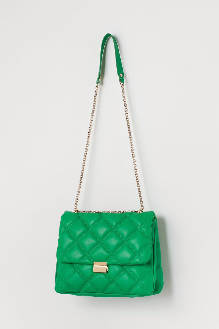 Quilted shoulder bag