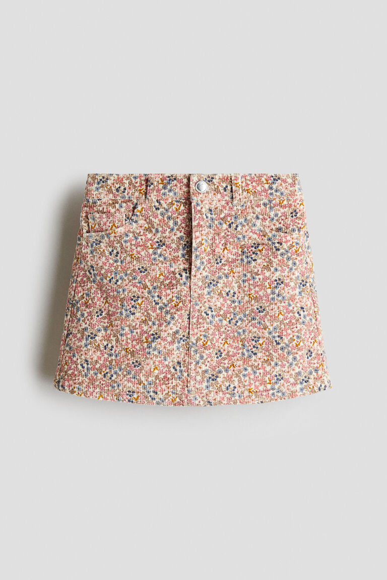 Corduroy skirt