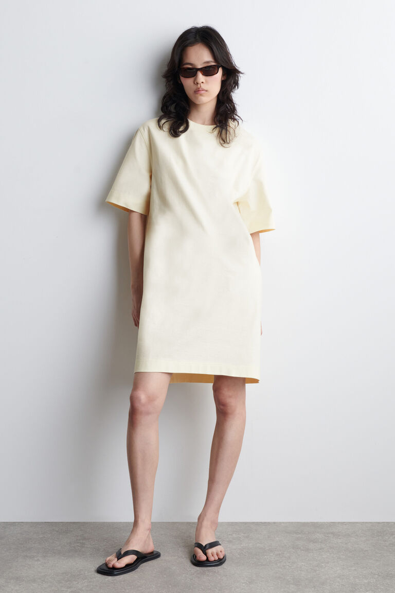 COTTON MINI T-SHIRT DRESS