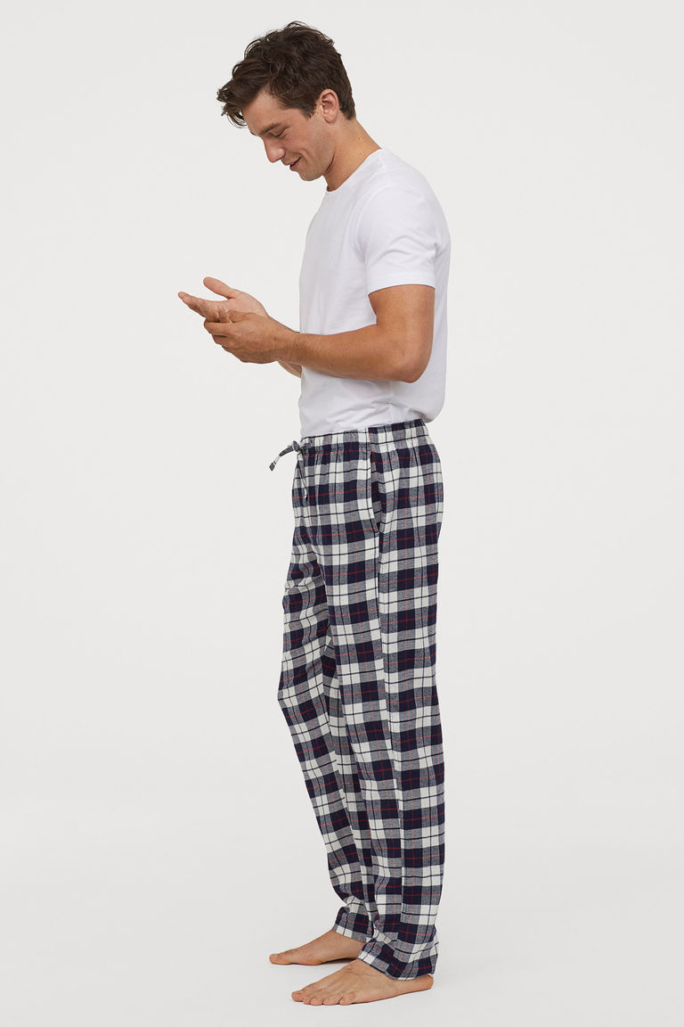 Flannel pyjama bottoms