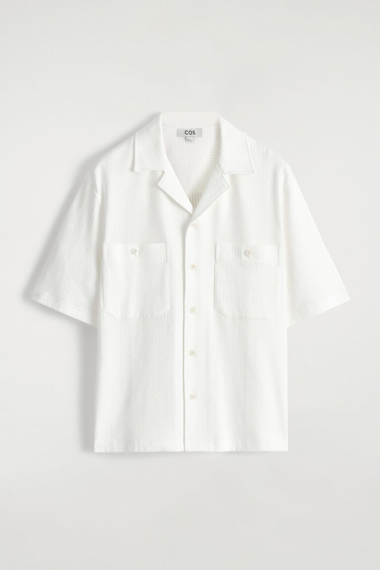 COTTON-SEERSUCKER RESORT SHIRT