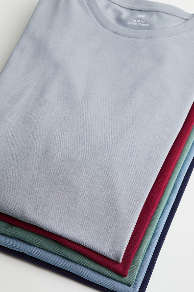 5pack Slim Fit Tshirts