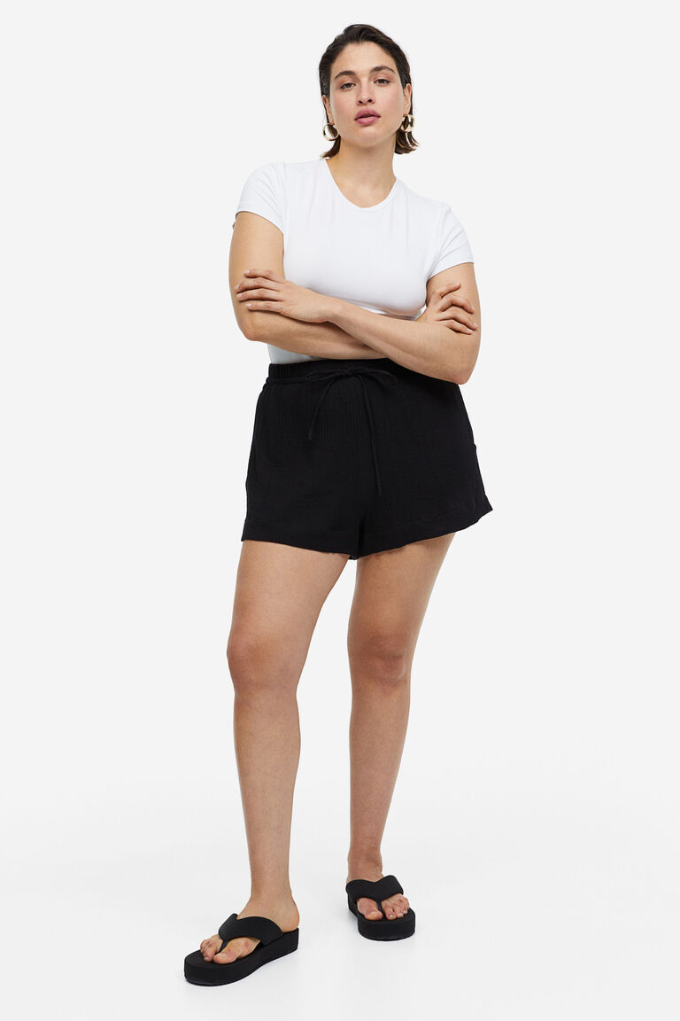 X & O Cotton Shorts