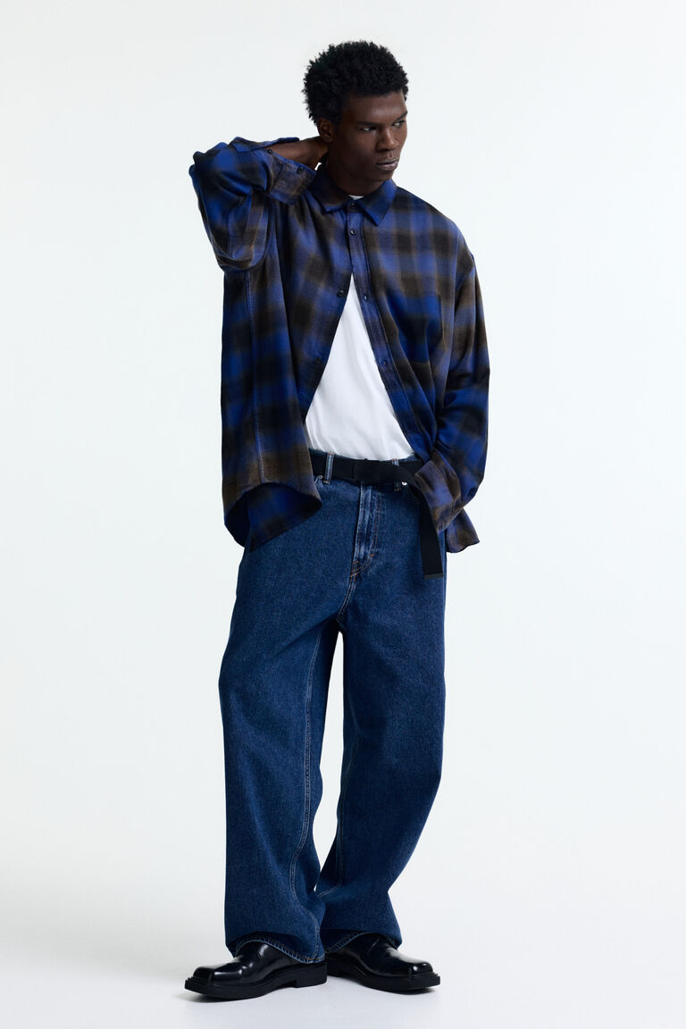 Relaxed Fit Cotton-blend shirt
