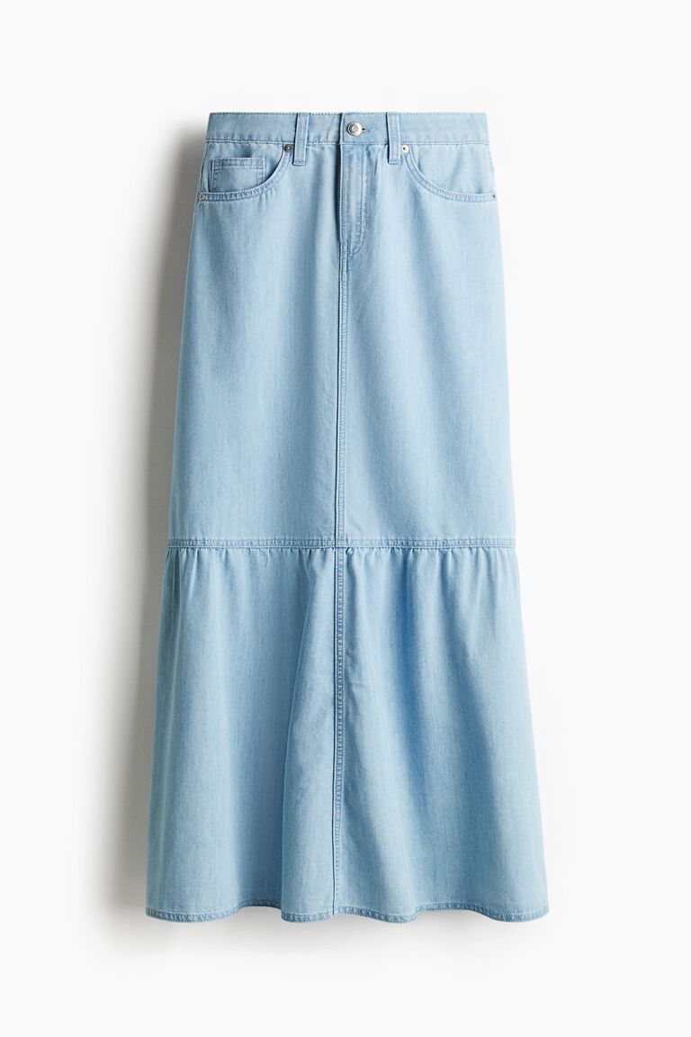 H&m Clearance Hm Lange Rok Jual H&M Ruched Skirt Original 2025