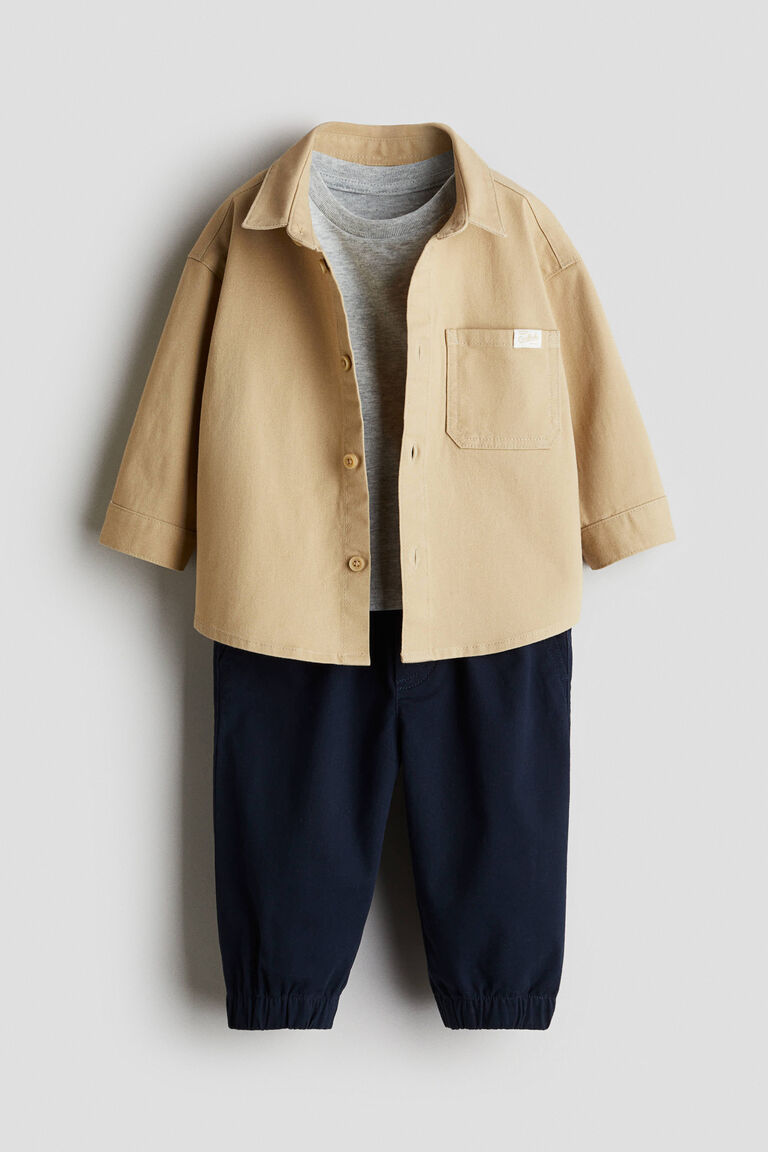 3-piece cotton set