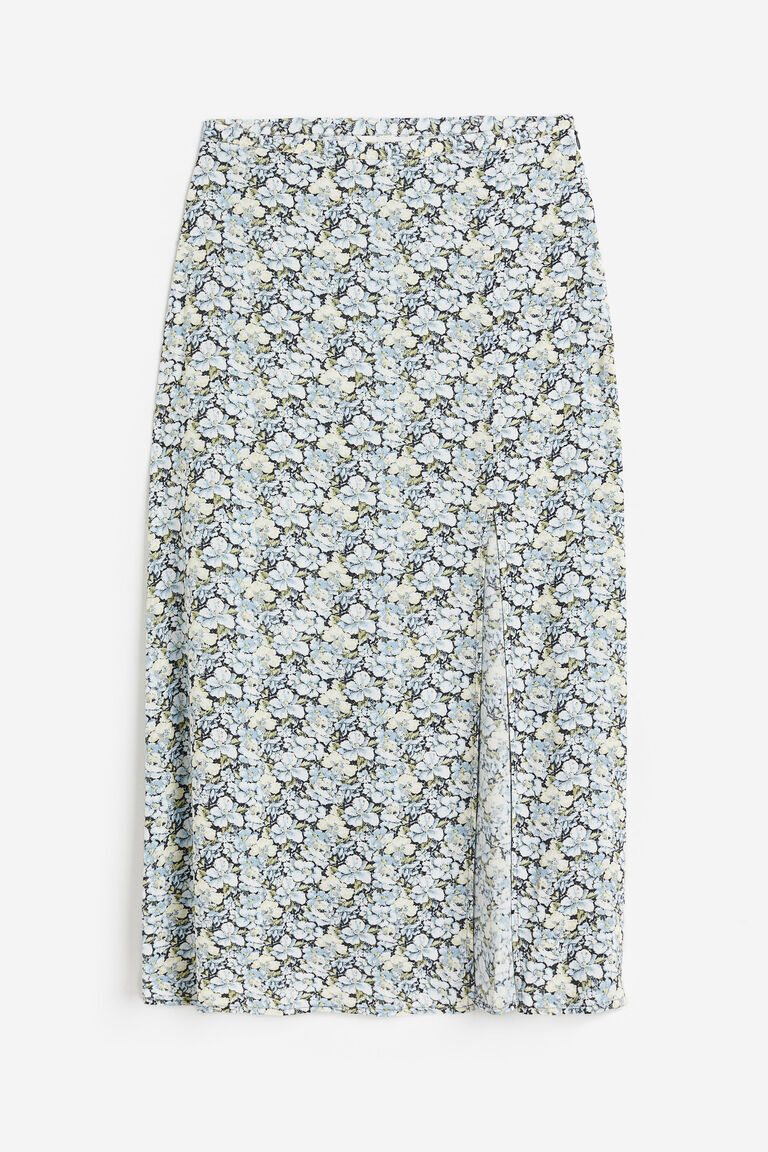 Crepe Knit H-Shaped Suit Skirt