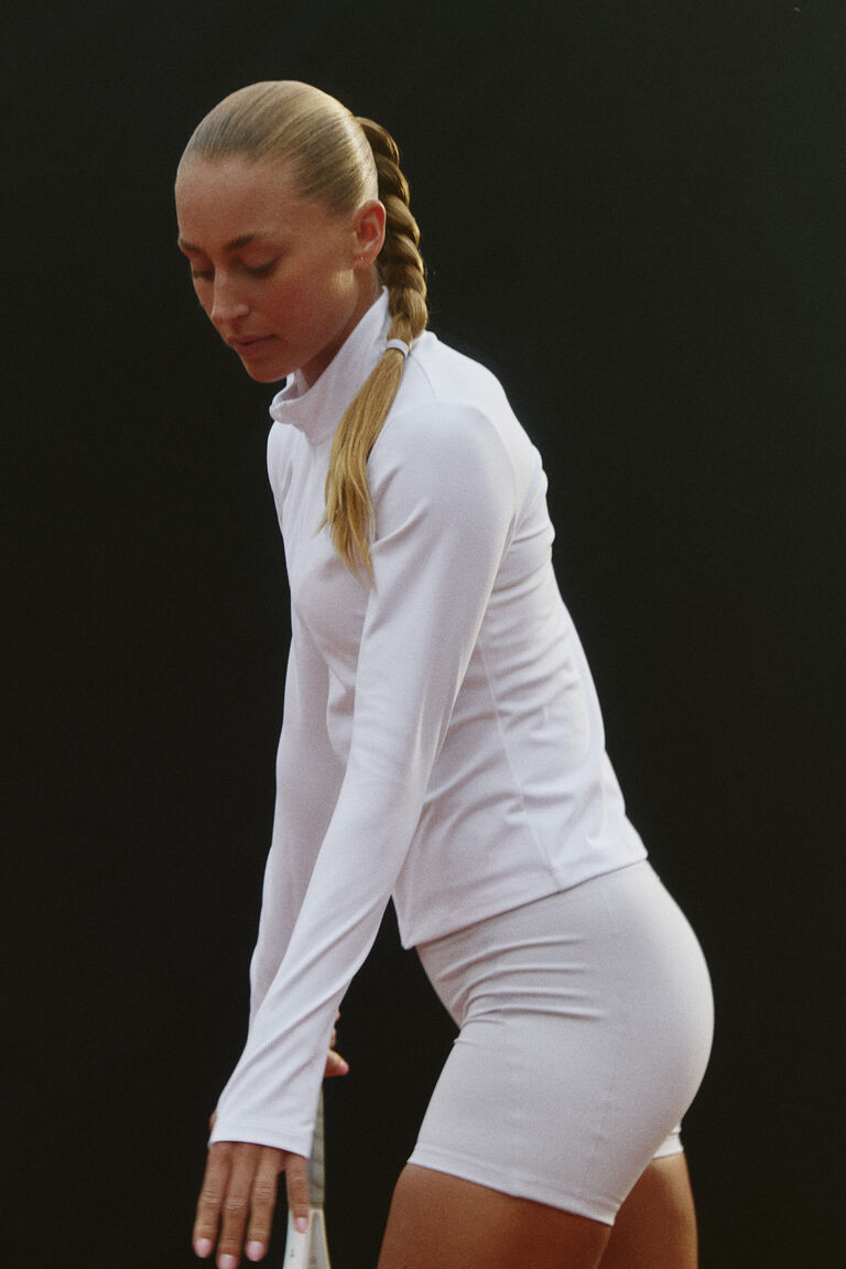 Zip-through sports jacket with SoftMove™