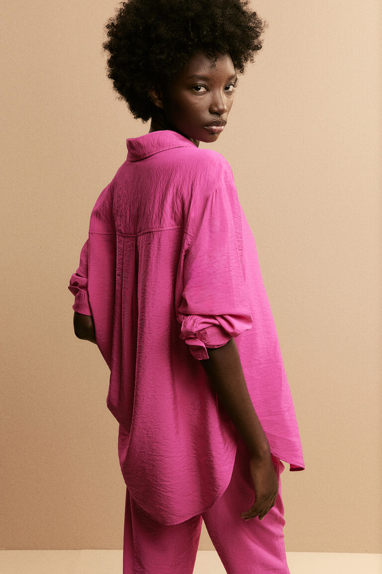 Crinkled shirt