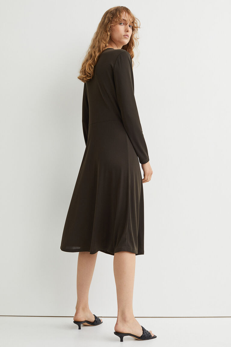 Jersey wrap dress