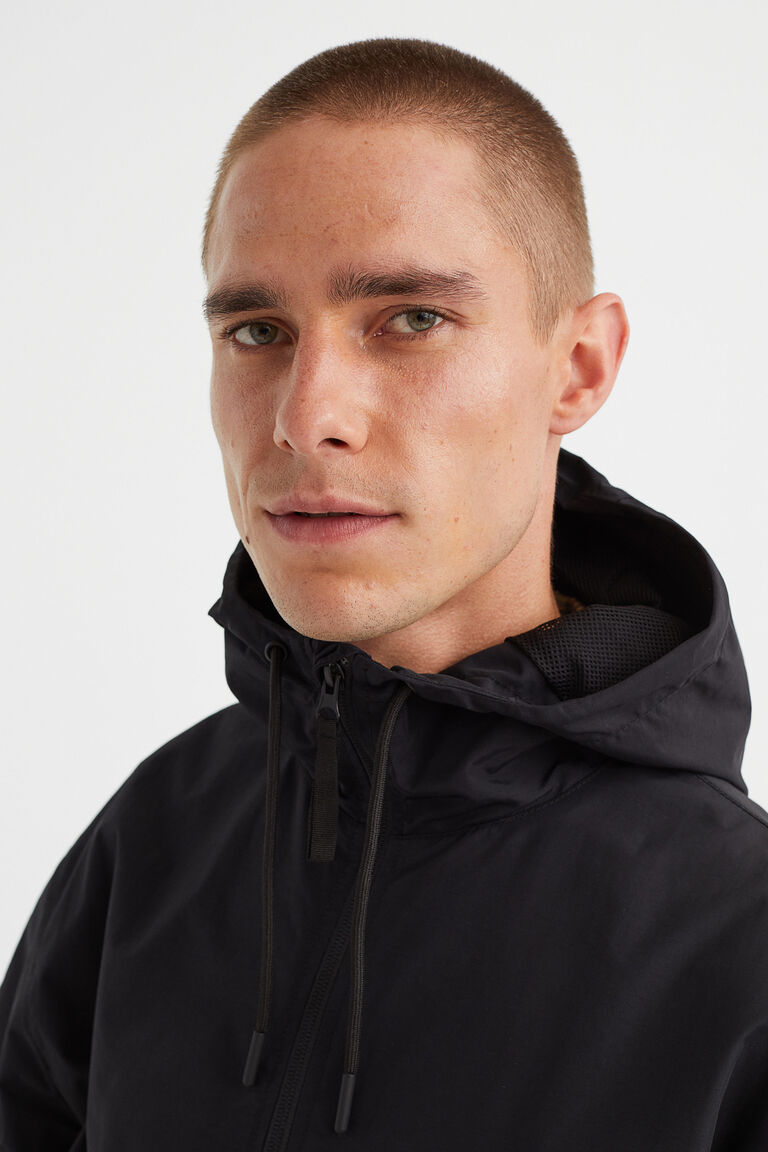 Nylon windbreaker
