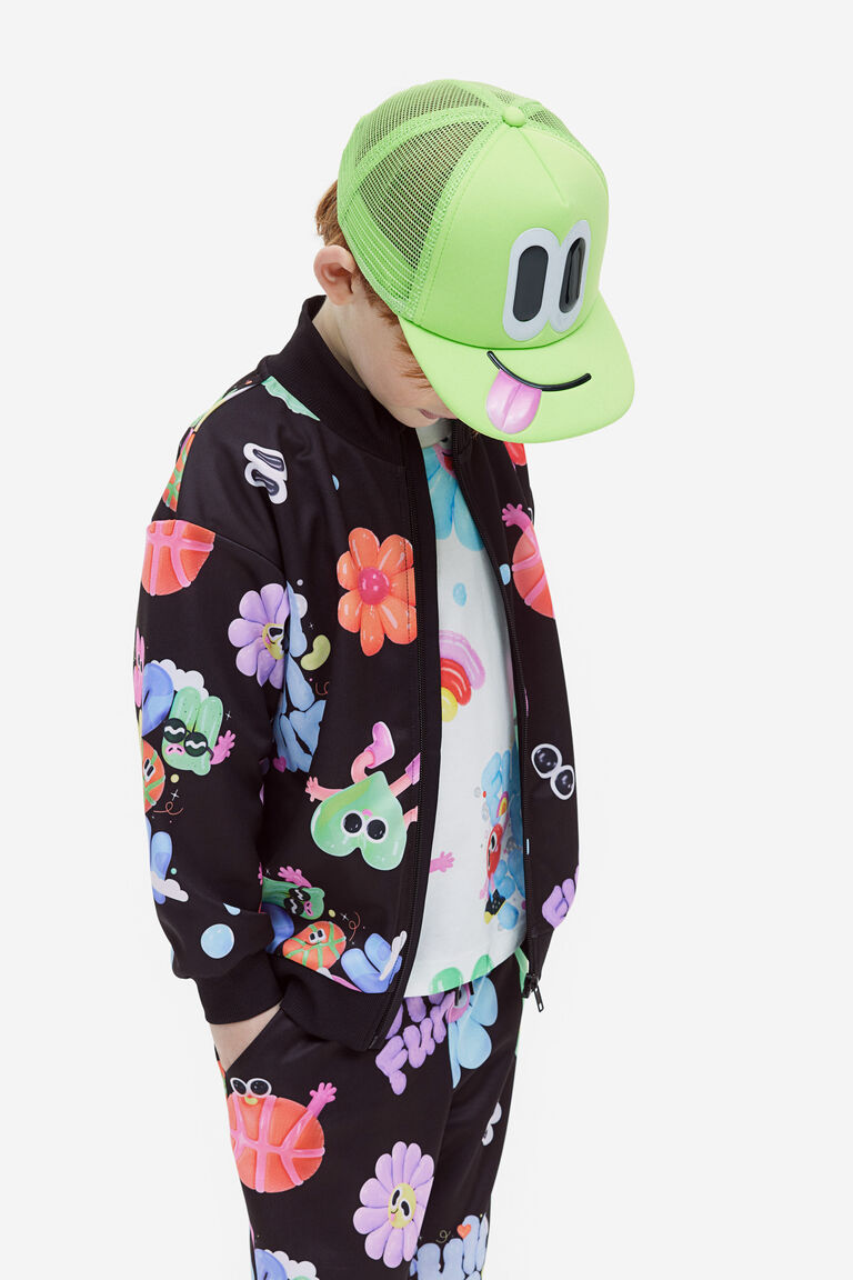 Printed track jacket