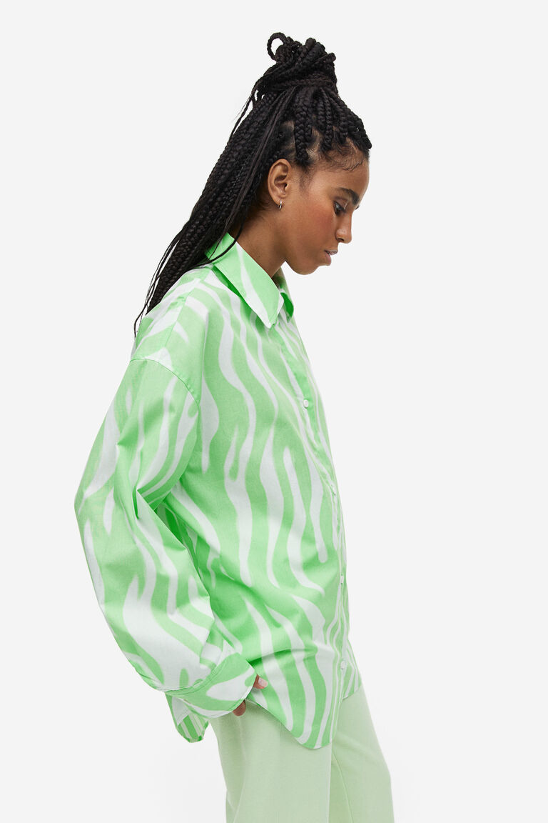 Over Fit Cotton Shirt
