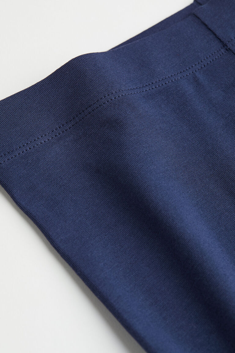 Cotton jersey leggings