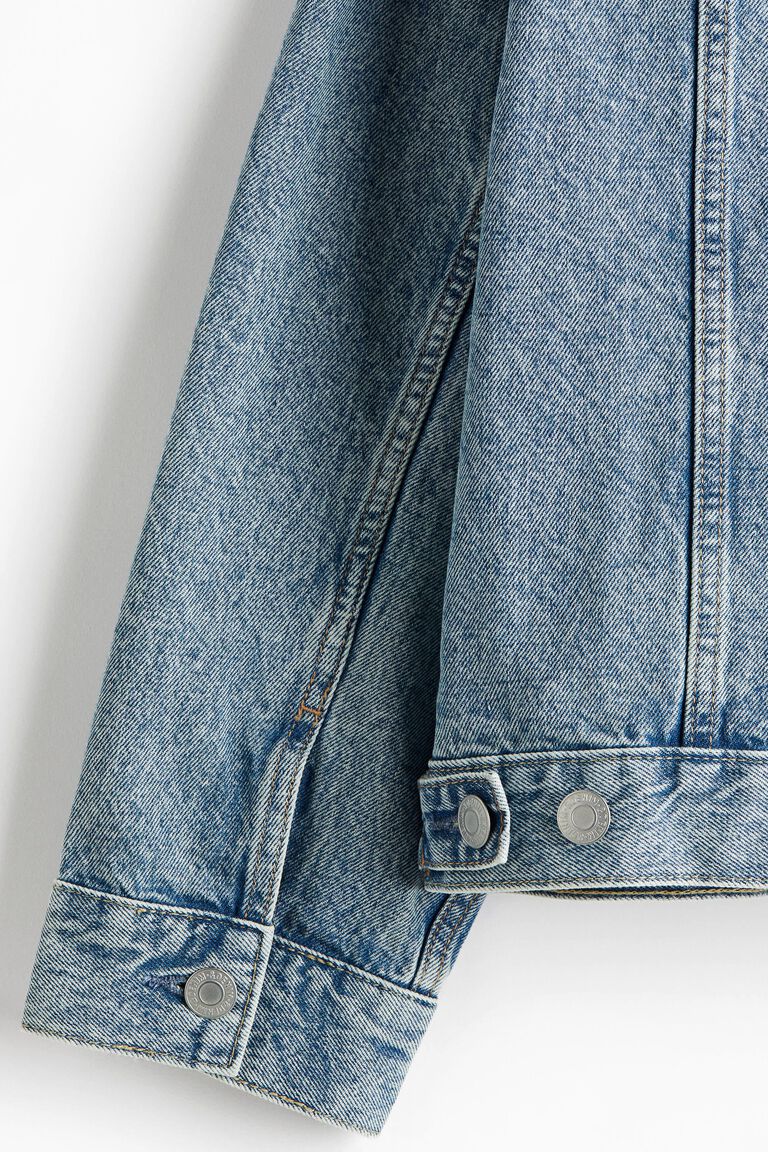 Denim trucker jacket