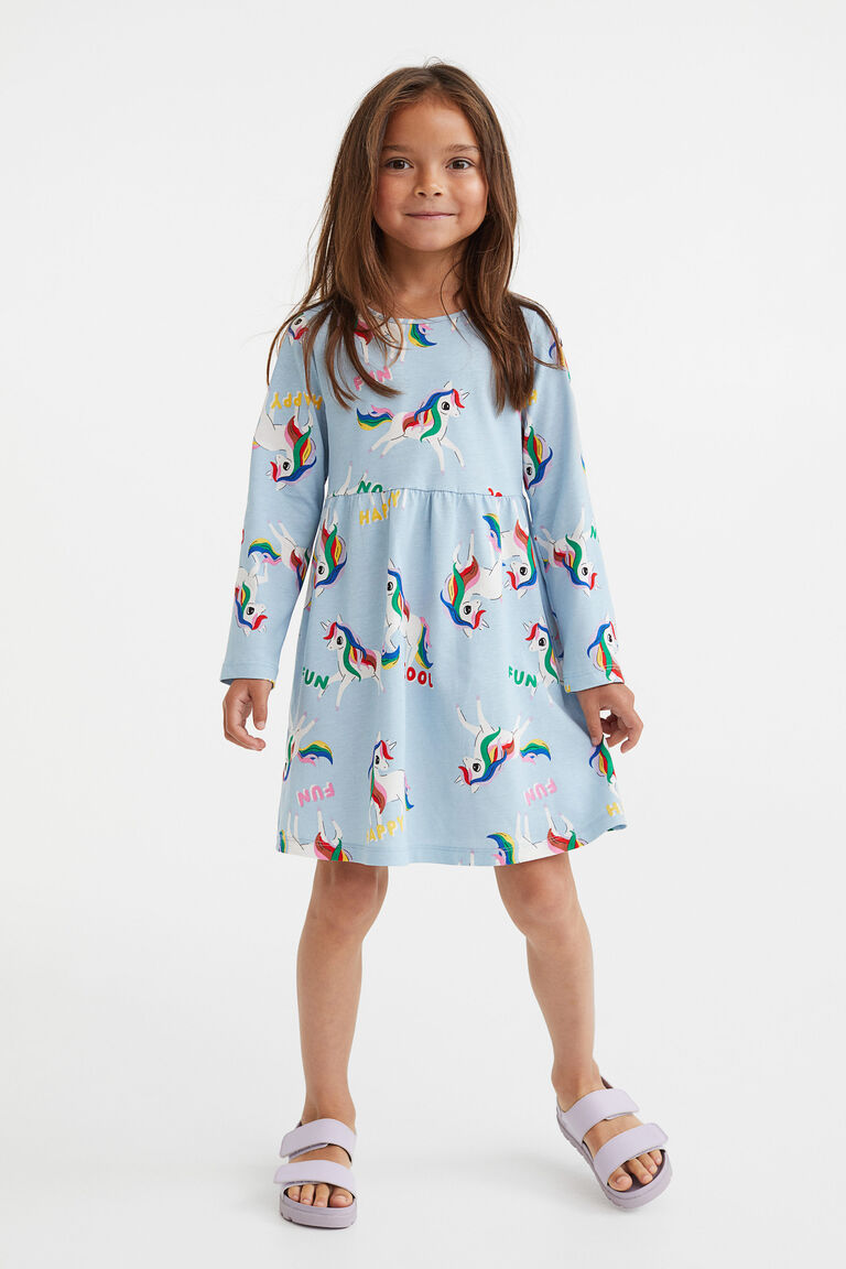 Cotton jersey dress