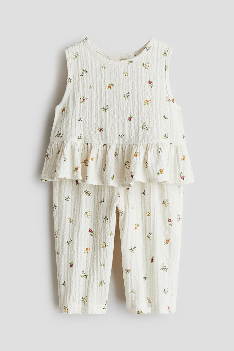 2-piece top and trousers set