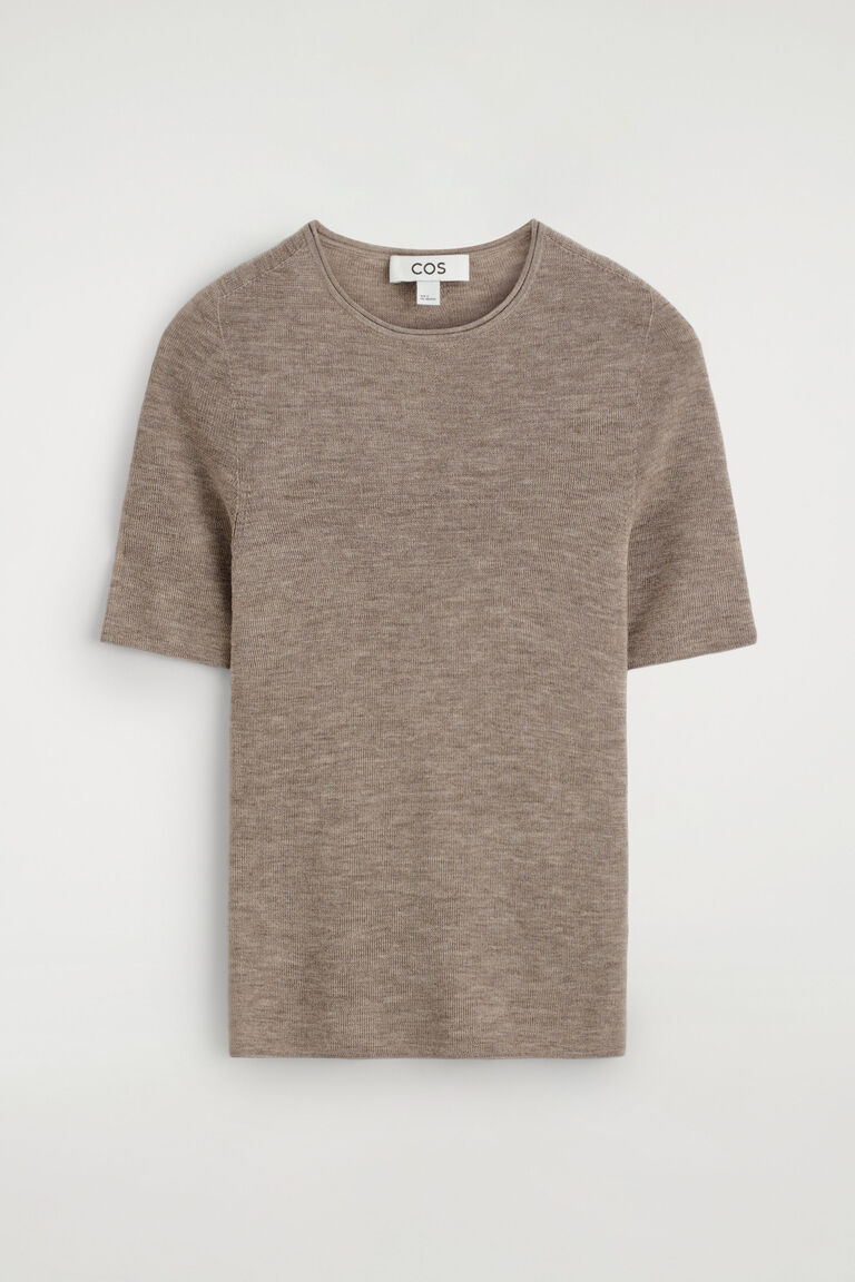 SEAMLESS MERINO WOOL T-SHIRT