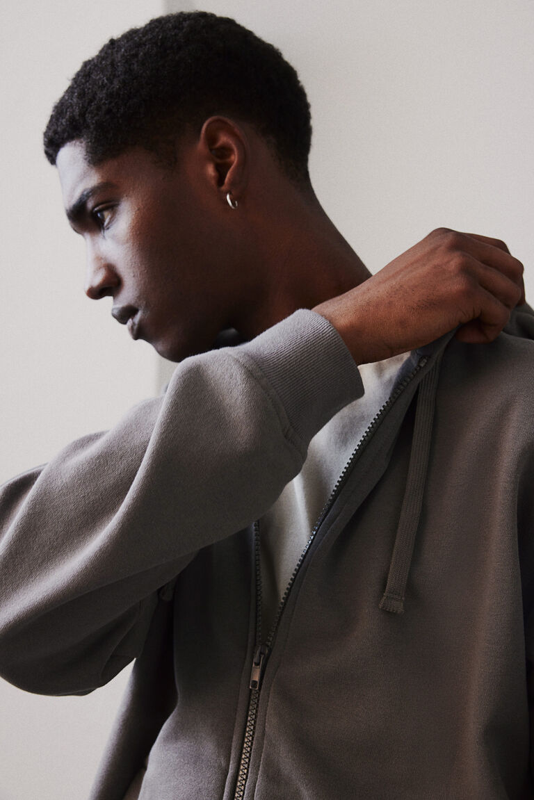 Loose Fit Zipped Shirt